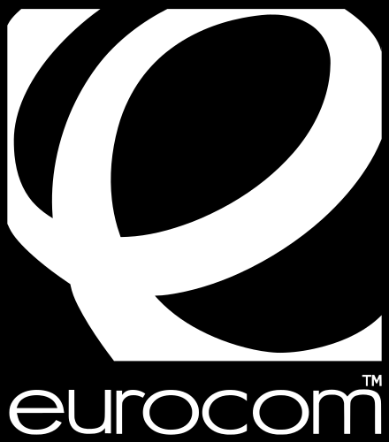Eurocom Logo in the shape of an e